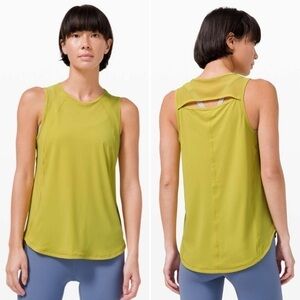 lululemon athletica Yellow Tank Top